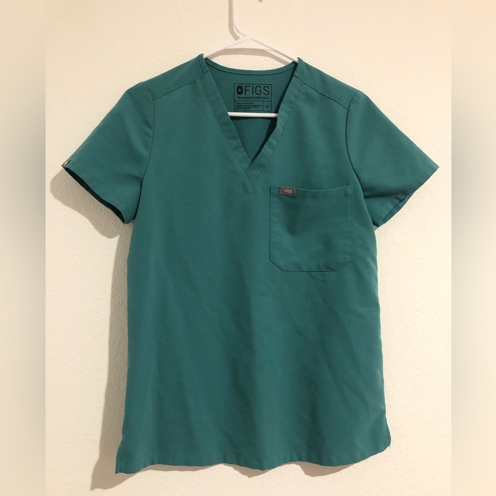Figs EUC Scrub Set in‎ Marine Size XS
